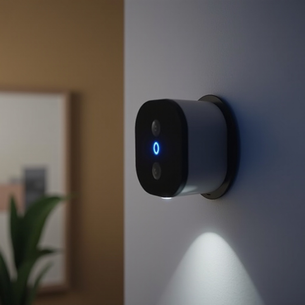 nest camera light not turning blue